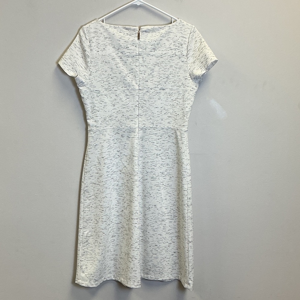 Ivanka Trump Cream Textured Mini Dress - Picture 5 of 5